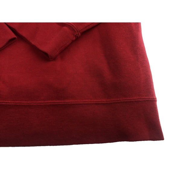 Orvis Men's Shirt Long Sleeve Pullover 1/4 Zip Sweater Red Heavyweight Large - Picture 14 of 15